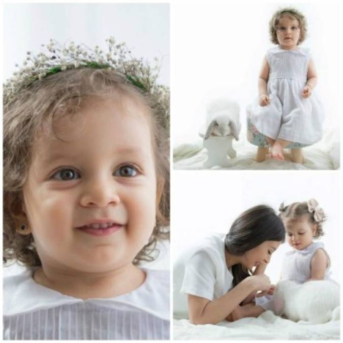 Iroshka Elvir y Salvador Nasralla conmemoraron este Día del Niño 2019 publicando una tierna sesión de fotos de su hija Alicia Nasralla Elvir.