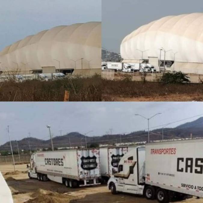 Durante el fin de semana camiones llegaron al estadio de Morelia para sacar productos del club y así trasladarlos a Mazatlán.