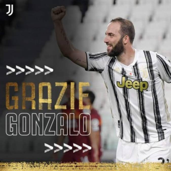 La Juventus anunció este jueves oficialmente 'la finalización de mutuo acuerdo' de su contrato con el atacante argentino Gonzalo Higuaín, cuyo futuro parece en Estados Unidos, donde viajó recientemente para hablar con el Inter Miami.<br/><br/>'Hubo muchas batallas juntos, muchos goles, y varios decisivos. Ahora los caminos de Gonzalo Higuaín y la Juventus se separan. Luego de ganar su tercer Scudetto, Pipita dejará de vestir la casaca blanca y negra', afirmó el club campeón de Italia en un mensaje de despedida en su web, titulado '¡Gracias por todo, Pipita!'.