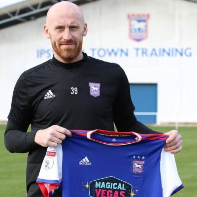 El Ipswich Town ha fichado al central galés James Collins (35), libre tras desvincularse del West Ham en julio. Firma hasta final de temporada.