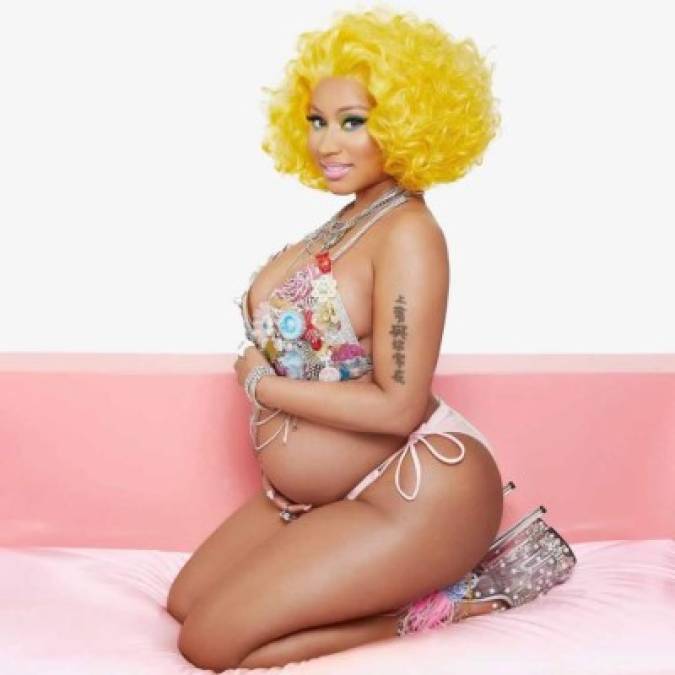 Nicki Minaj, 37 años- La rapera anunció el 20 de julio de 2020 que espera a su primer hijo con su marido Kennet Petty, con quien se casó en octubre de 2020. <br/><a href='https://www.laprensa.hn/fotogalerias/farandula/1395300-411/nicki-minaje-revela-embarazo-con-sensuales-fotos-mostrando-barriguita' style='color:red;text-decoration:underline' target='_blank'>Mira las fotos de Nicki Minaj revelando su primer embarazo</a>