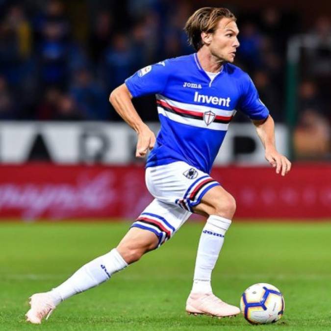 Albin Ekdal (Sampdoria): Centrocampista sueco de 30 años de edad.