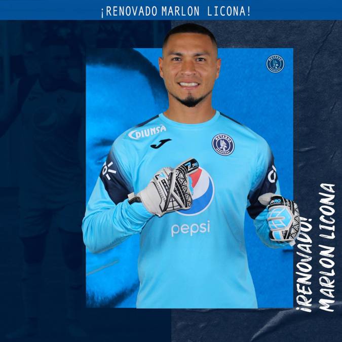 El campeón Motagua anunció la renovación del portero hondureño Marlon Licona.