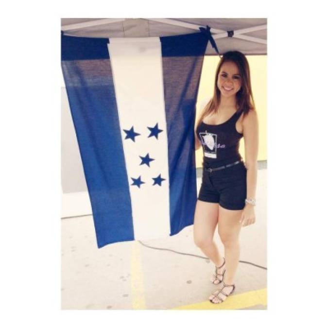 Ana Alvarado se siente orgullosa de Honduras.