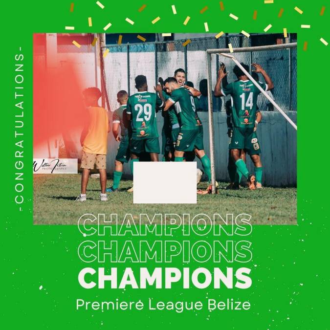 6. Verdes FC (Belice): se coronó campeón tras vencer 1-0 a San Pedro en la final de la Liga Premier de Belice y participará en la próxima edición de la Copa Centroamericana de Concacaf.