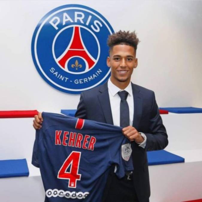 Thilo Kehrer: Defensor alemán que no entra en los planes de Pochettino y deberá de salir del PSG. Foto Facebook Thilo Kehrer.