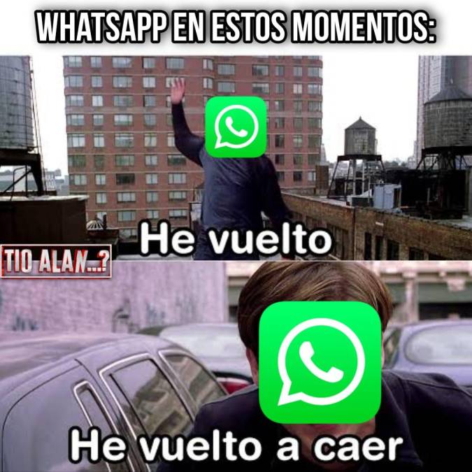 Divertidísimos memes tras el regreso de Facebook, Instagram y WhatsApp