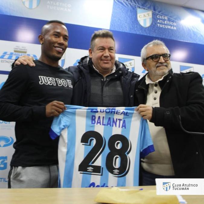 Andrés Balanta jugaba desde hace unos meses en el Atlético Tucumán argentino. Era su primera experiencia en el extranjero.