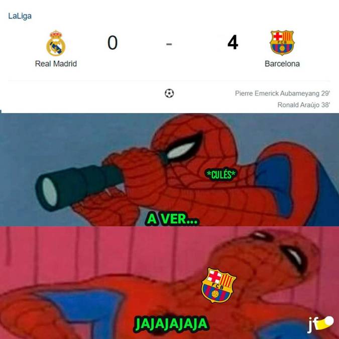 Los memes crucifican al Real Madrid tras ser goleado y humillado por el Barça de Xavi