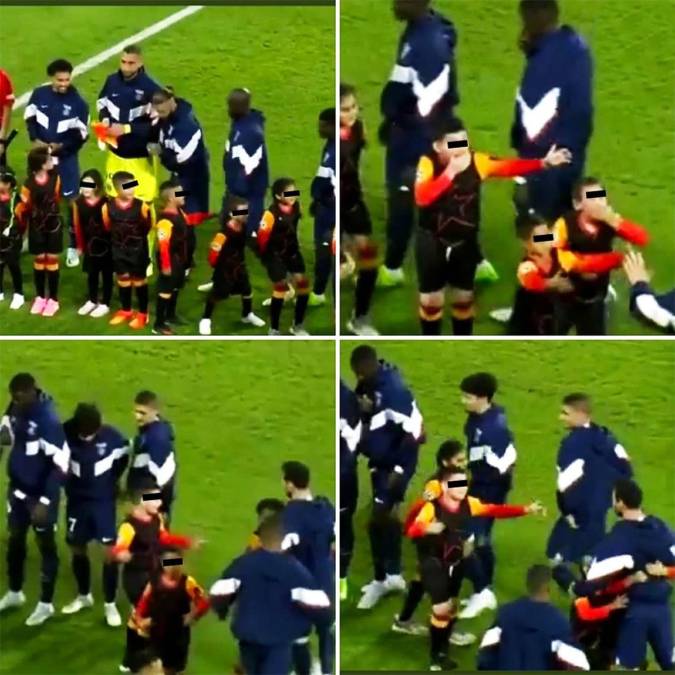 La presencia de Lionel Messi en el estadio Sammy Ofer causó locura y muchos niños se acercaron para saludar y abrazar al astro argentino.
