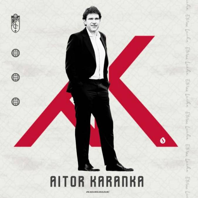 El Granada anunció que Aitor Karanka seguirá dirigiendo el equipo la próxima temporada en la segunda división de España. El vasco ya tomó las riendas del Granada en el tramo final de temporada, aunque no consiguió lograr la permanencia. 