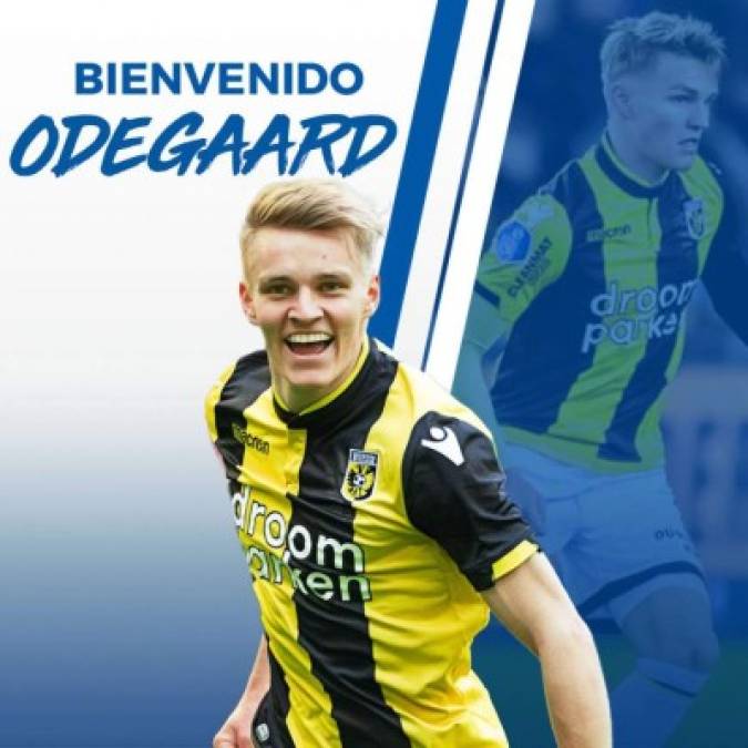 El Real Madrid anunció la salida del noruego Martin Odegaard, quien se va a préstamo a la Real Sociedad de la Liga Española por una temporada.