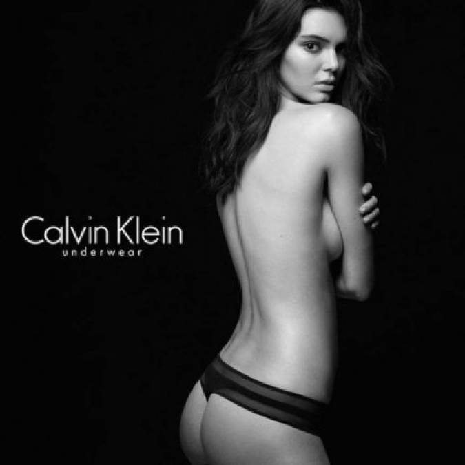Kendall Jenner publicó en su cuenta oficial de Instagram esta imagen que dejó con la boca abierta a muchos. Formó parte de la nueva campaña de Calvin Klein.