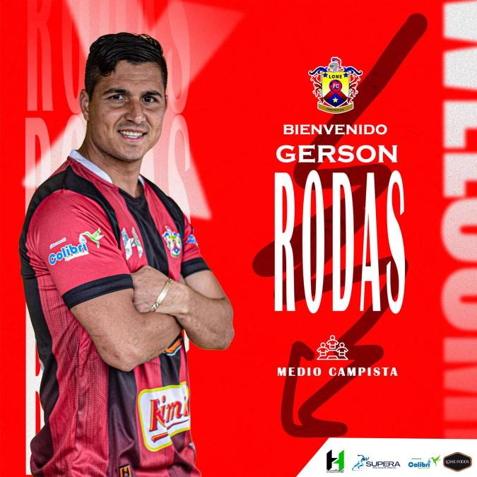 El Lone FC de la Liga de Ascenso hizo oficial el fichaje del mediocampista hondureño Gerson Rodas, quien vuelve del retiro tras dos temporadas inactivo.