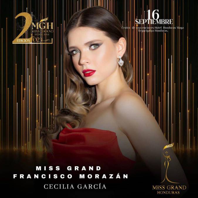Modelo capitalina es coronada Miss Grand Honduras 2024