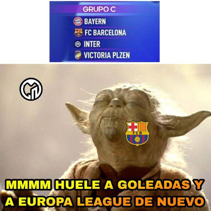 Los memes del sorteo de grupos de la Champions League: burlas al Barça por volver enfrentar al Bayern