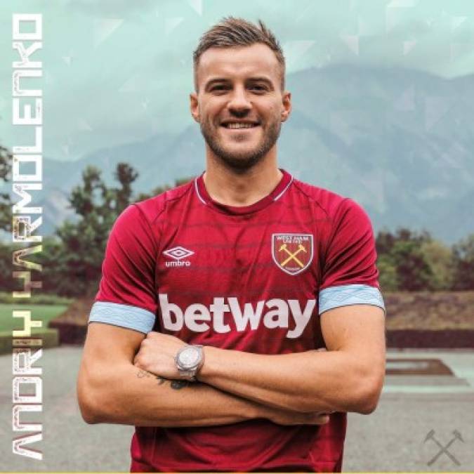 El West Ham United, uno de los equipos que está dinamizando el mercado en Inglaterra, ha anunciado la adquisición del delantero ucraniano Andriy Yarmolenko.