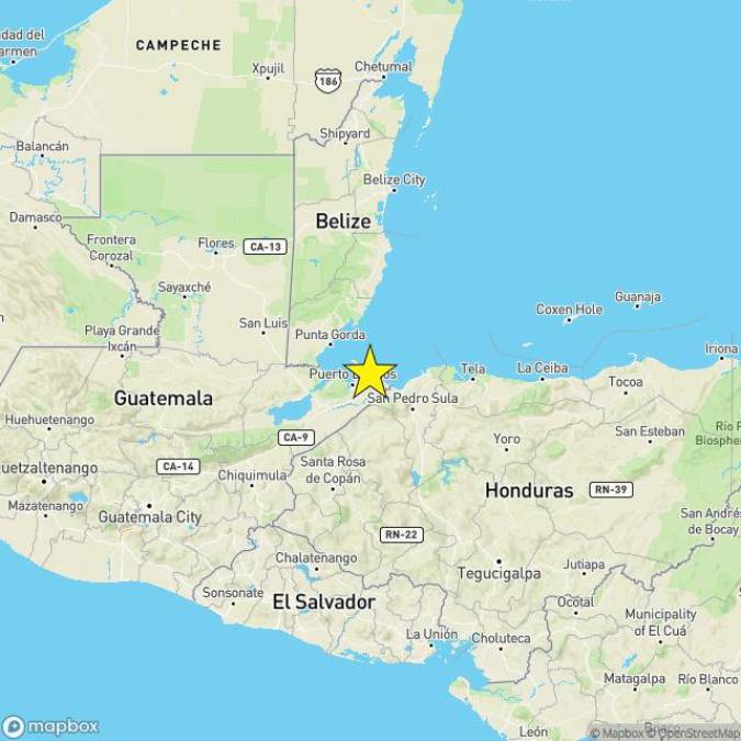 Honduras fue sacudida por dos fuertes temblores en apenas 120 segundos