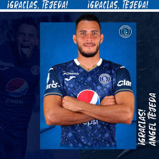 Ángel Tejeda se sumó a la lista de bajas del Motagua para el próximo Torneo Clausura 2022. El delantero, que no entraba en los planes de Hernán ‘La Tota‘ Medina podría emigrar al extranjero, pues el Alajuelense de Costa Rica está interesado en su fichaje.