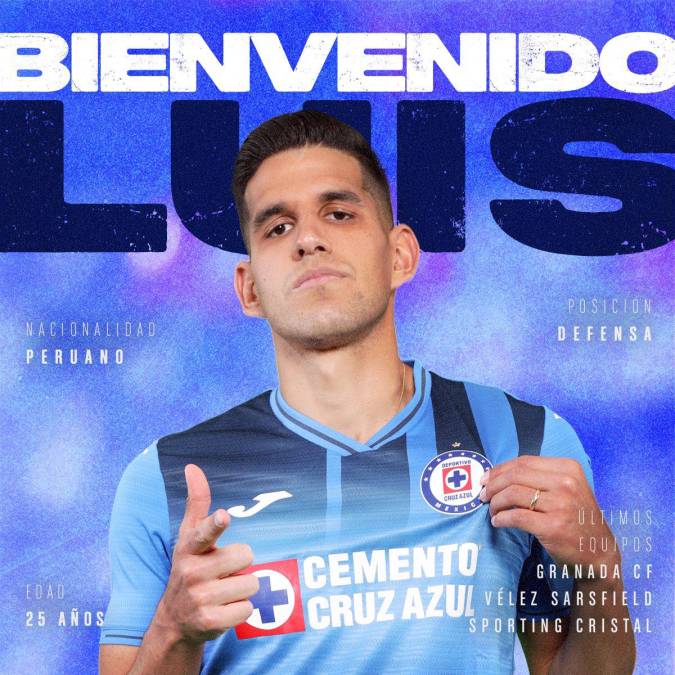 El defensor peruano Luis Abram fue anunciado como nuevo jugador del Cruz Azul, llega procedente del Granada de España. 