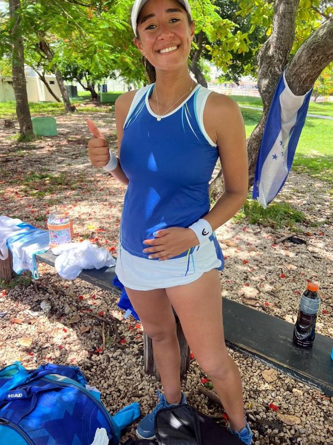 Daniela Obando tiene una larga trayectoria en el mundo del tenis.