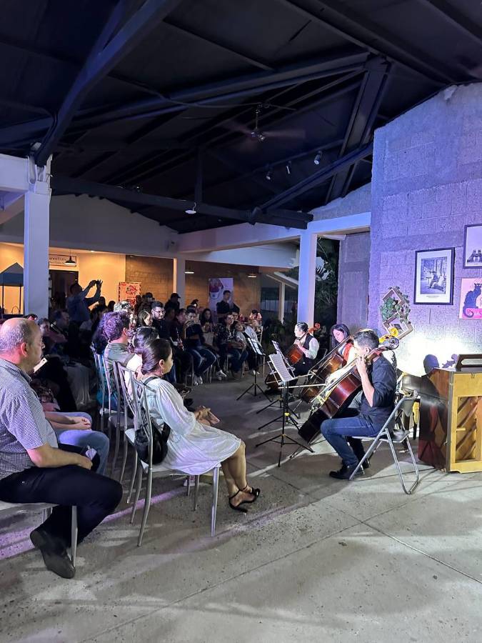 La música académica también fue parte del magno evento musical.