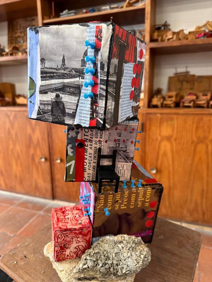 Muestras de las obras hechas por Pamela Letona.