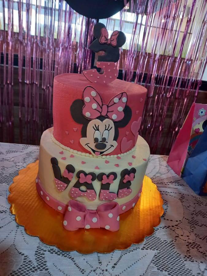 Pastel de Mickey Mouse.