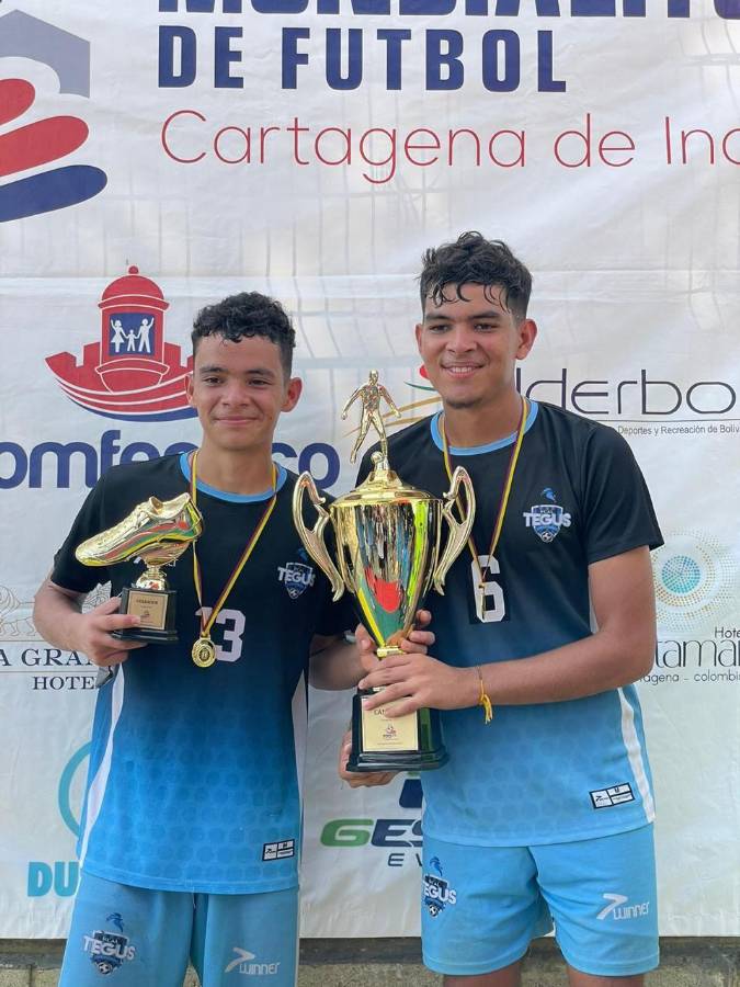 Equipo hondureño queda campeón en torneo internacional Sub-17