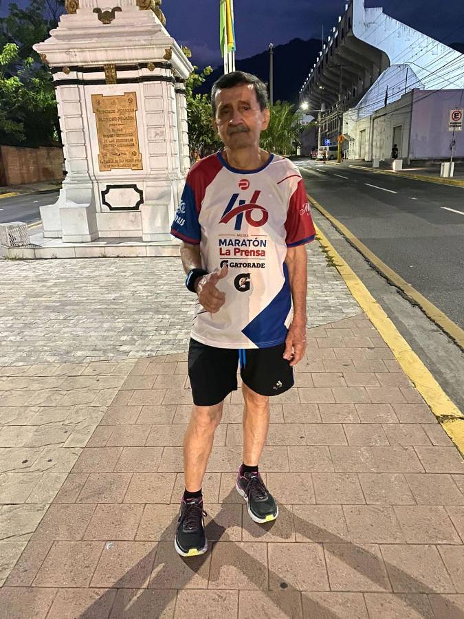 El primer corredor que se hizo presente al bootcamp de la Maratón La Prensa