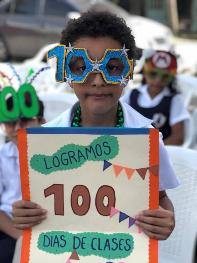 Educación en Cortés celebra los primeros 100 días de clases