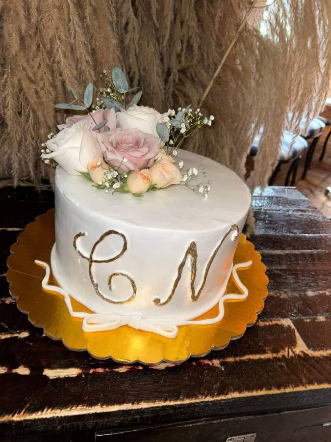 Iliana Echeverría fue la creadora del pastel.