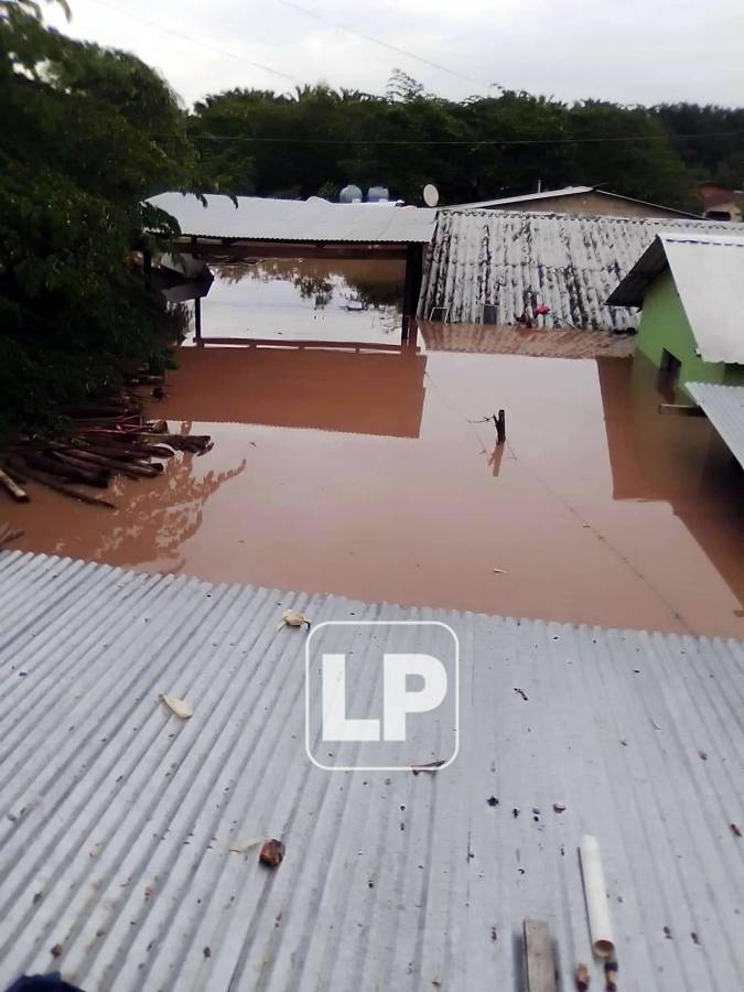 Así quedó la casa del portero y capitán del Villanueva FC.