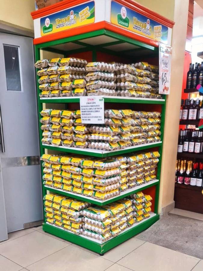 Huevos Blanquitos destaca por su calidad.