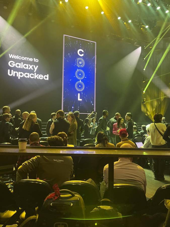 Un momento del evento anual de la empresa Samsung, celebrado el 1 de febrero.