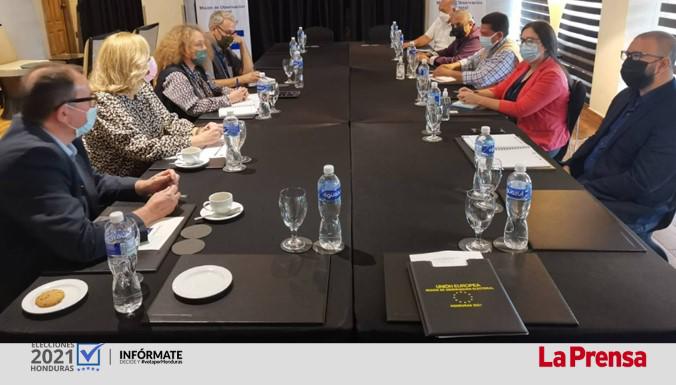 Jefa de la MOE-UE dialoga con autoridades electorales, empresarios y sociedad civil