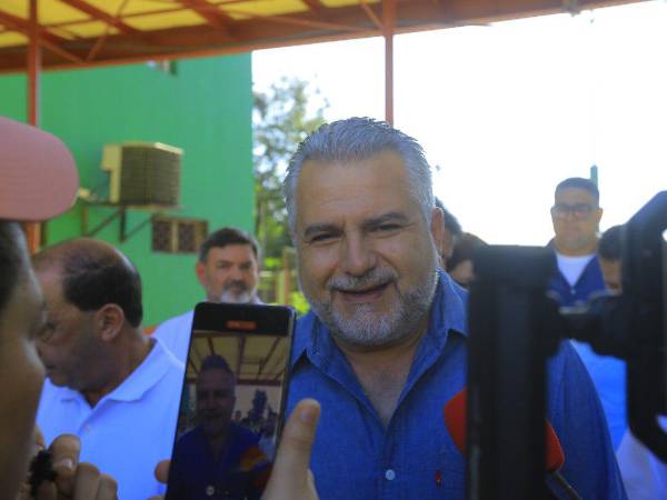 Júnior Burbara, candidato a alcalde en San Pedro Sula por el Partido Nacional.