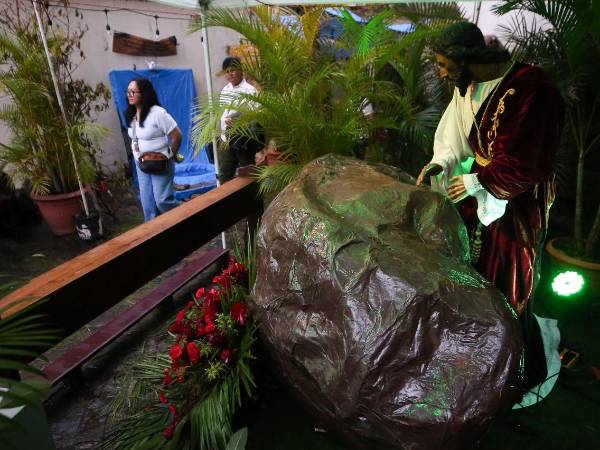 El Huerto de Getsemaní, junto a la Catedral Metropolitana de Tegucigalpa, ofrece un espacio de recogimiento y reflexión durante la Semana Santa 2026.