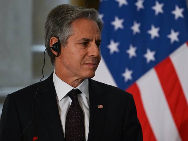 Foto de archivo del secretario de Estado de EE.UU. Antony Blinken. EFE/EPA/MOHAMED HOSSAM