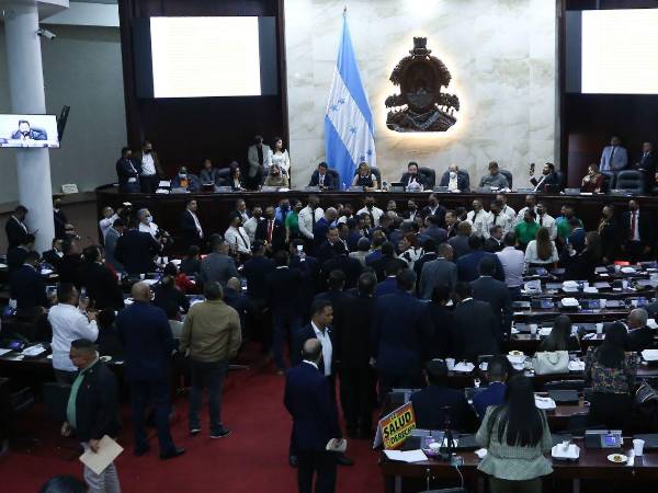 Una sesión legislativa en el Congreso Nacional. Fotografía de archivo.