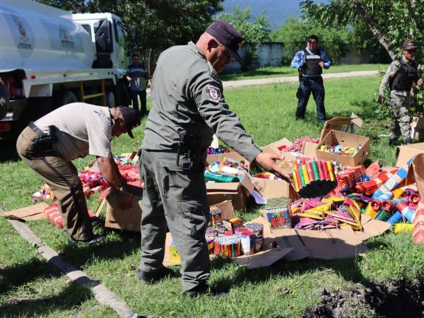 El municipio tiene una ordenanza que prohíbe almacenar, vender y utilizar productos a base de pólvora.