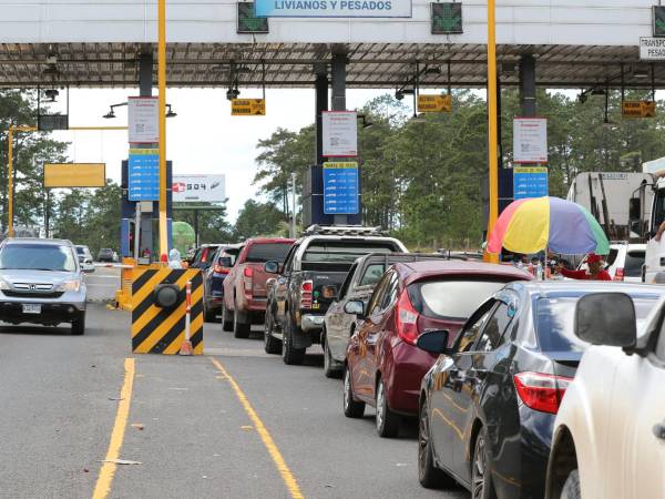 Covi demandaba un incremento de 30% al cobro del peaje. Los aumentos iban de desde 7 lempiras, hasta 81 lempiras en los carros de seis ejes.