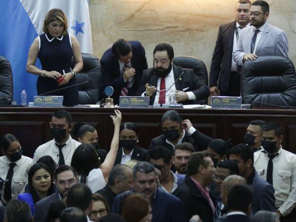 Una sesión legislativa en el Congreso Nacional. Fotografía de archivo.