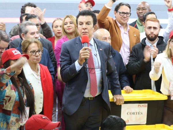 <b>Salvador Nasralla</b>, candidato presidencial del Partido Liberal.