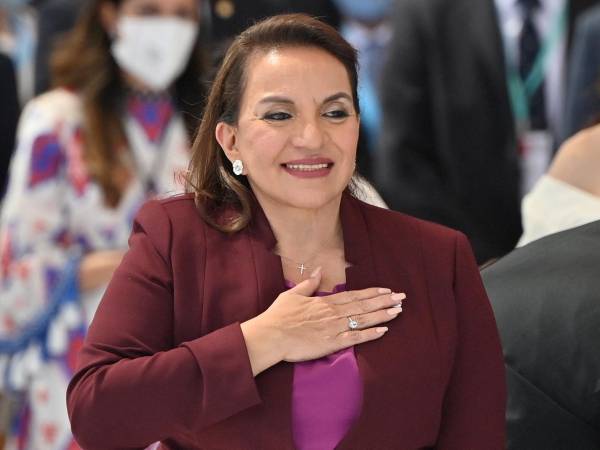 Xiomara Castro, presidenta de Honduras.