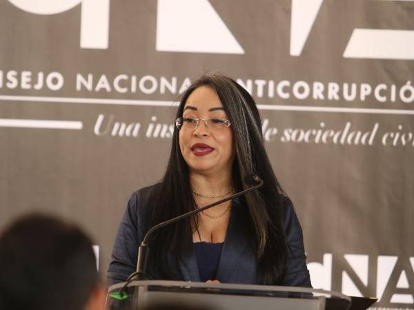 Gabriela Castellanos, directora ejecutiva del Consejo Nacional Anticorrupción (CNA).