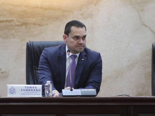 Tomás Zambrano, presidente del Congreso Nacional de Honduras.