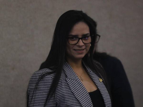 Isis Cuéllar, diputada del Partido Libre en Copán.
