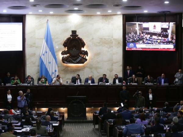 Foto de una sesión del Congreso Nacional.