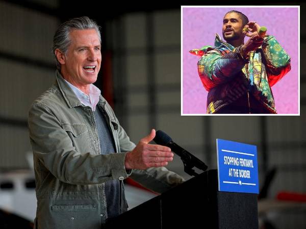 Gavin Newsom ha mostrado su apoyo al cantante puertorriqueño, Bad Bunny.